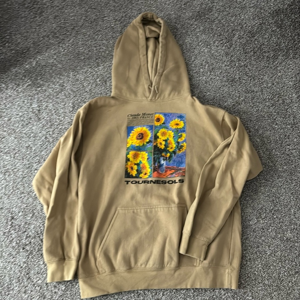 Medium Sunflower Hoodie Light Brown